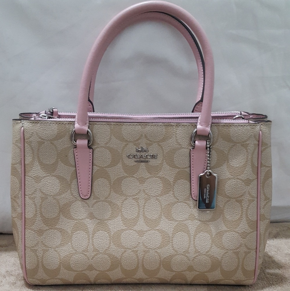 Coach Light Khaki/Carnation/Silver